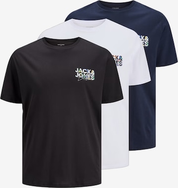 Jack & Jones Plus Shirt 'JJGEPLAS' in Blue: front