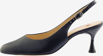 Escarpins à bride arrière 'Ciara' Högl en bleu : devant