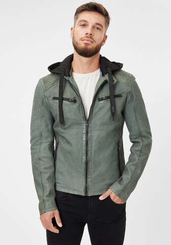 Gipsy Between-Season Jacket in Green: front