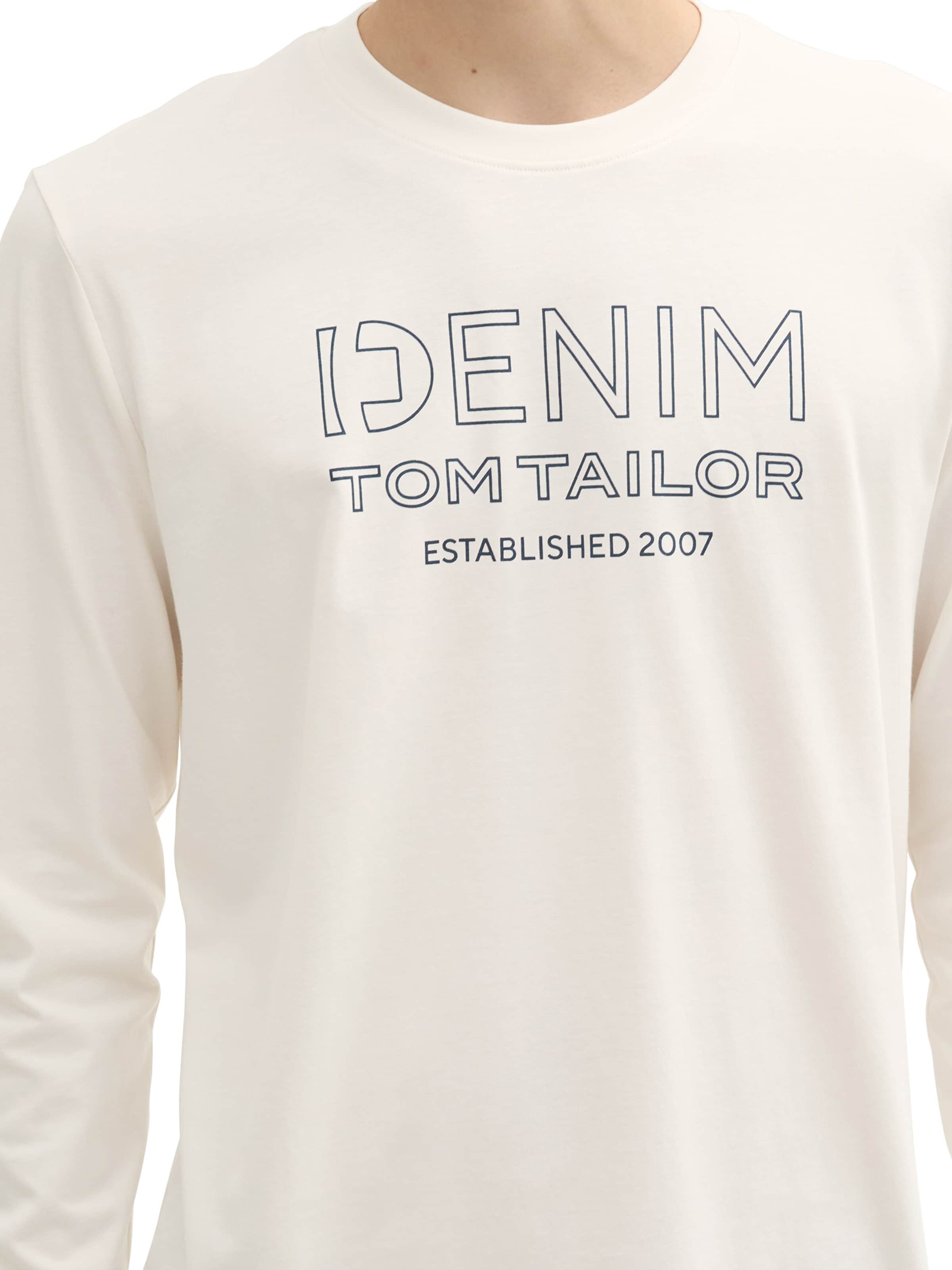 TOM TAILOR DENIM Shirt in White