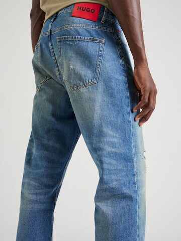 HUGO Regular Jeans in Blau