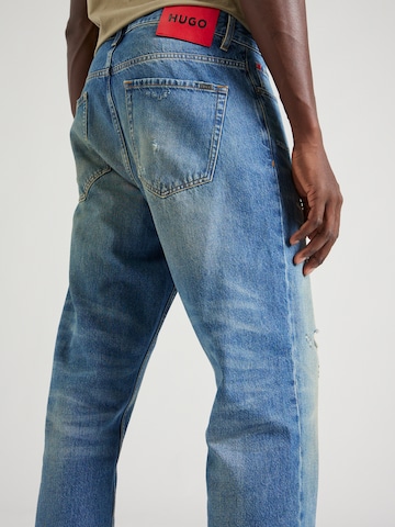 HUGO Regular Jeans in Blauw