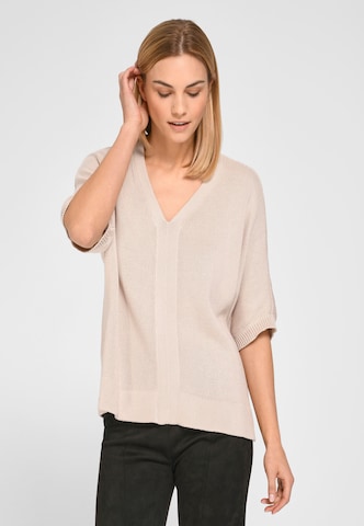 Peter Hahn Sweater in Beige: front