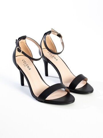 Celena Strap Sandals 'Celia' in Black