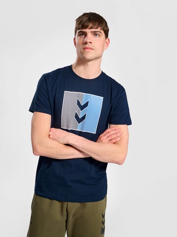 Hummel Performance Shirt 'Active' in Blue: front