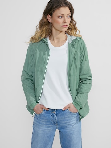 CECIL Демисезонная куртка в Зеленый: спереди