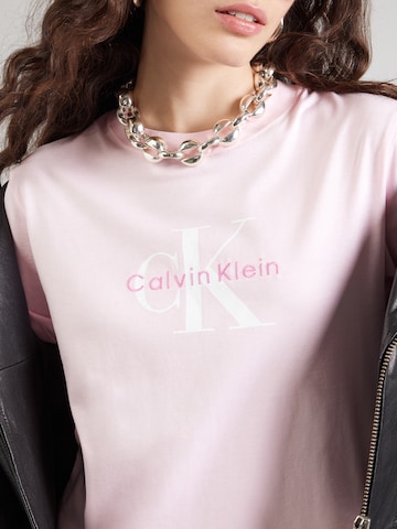 Calvin Klein Jeans T-Shirt 'HERO CLASSIC' in Pink