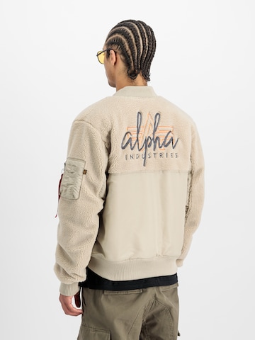 Veste mi-saison ALPHA INDUSTRIES en beige
