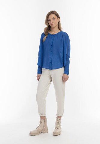 DreiMaster Vintage Bluse in Blau