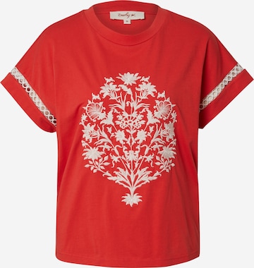 T-shirt 'ZIBELINE' Derhy en orange : devant