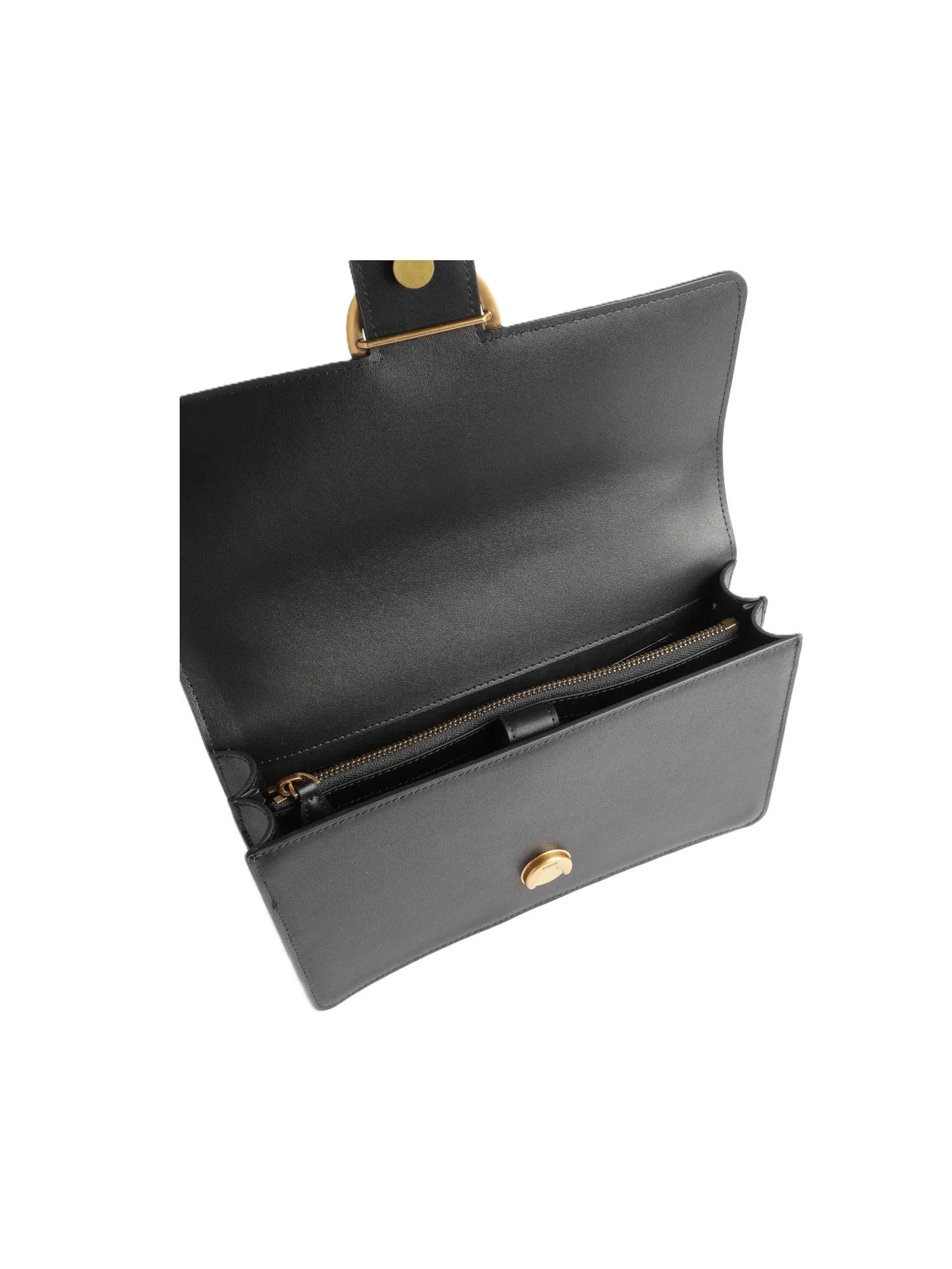 Borsa a tracolla '100941 A0F1' di PINKO in nero