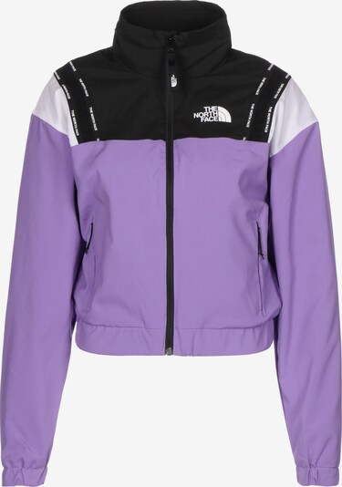 Giacca per outdoor 'Train' THE NORTH FACE di colore grigio chiaro / blu violetto / nero, Visualizzazione prodotti