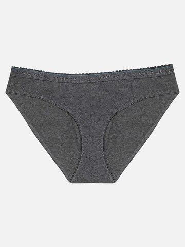 Panty 'Slip Blue Line, Baumwoll Jersey, normale Leibhöhe L' di Henderson in grigio