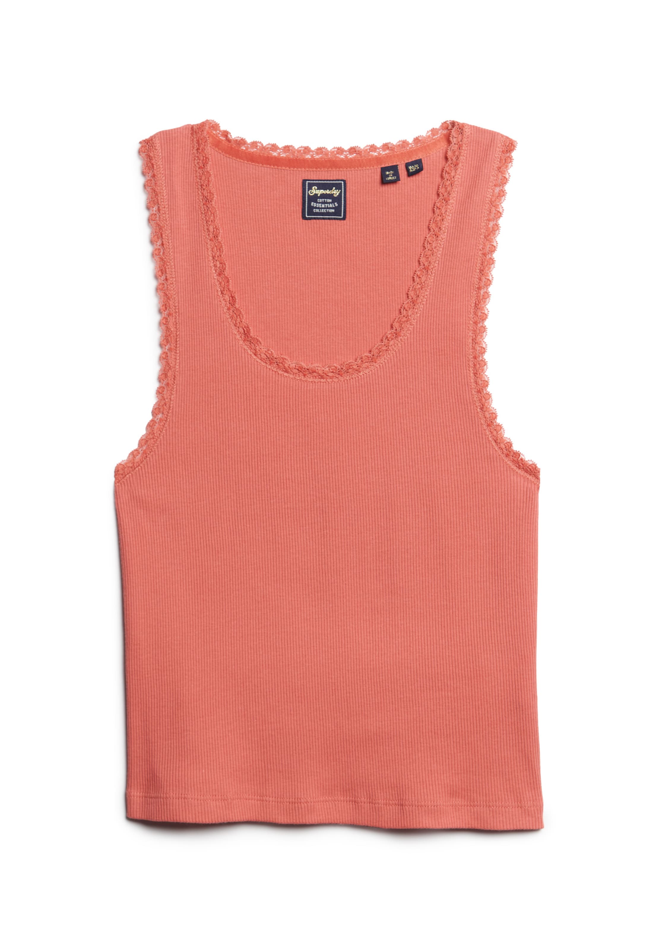 Superdry Τοπ σε πορτοκαλί: μπροστά