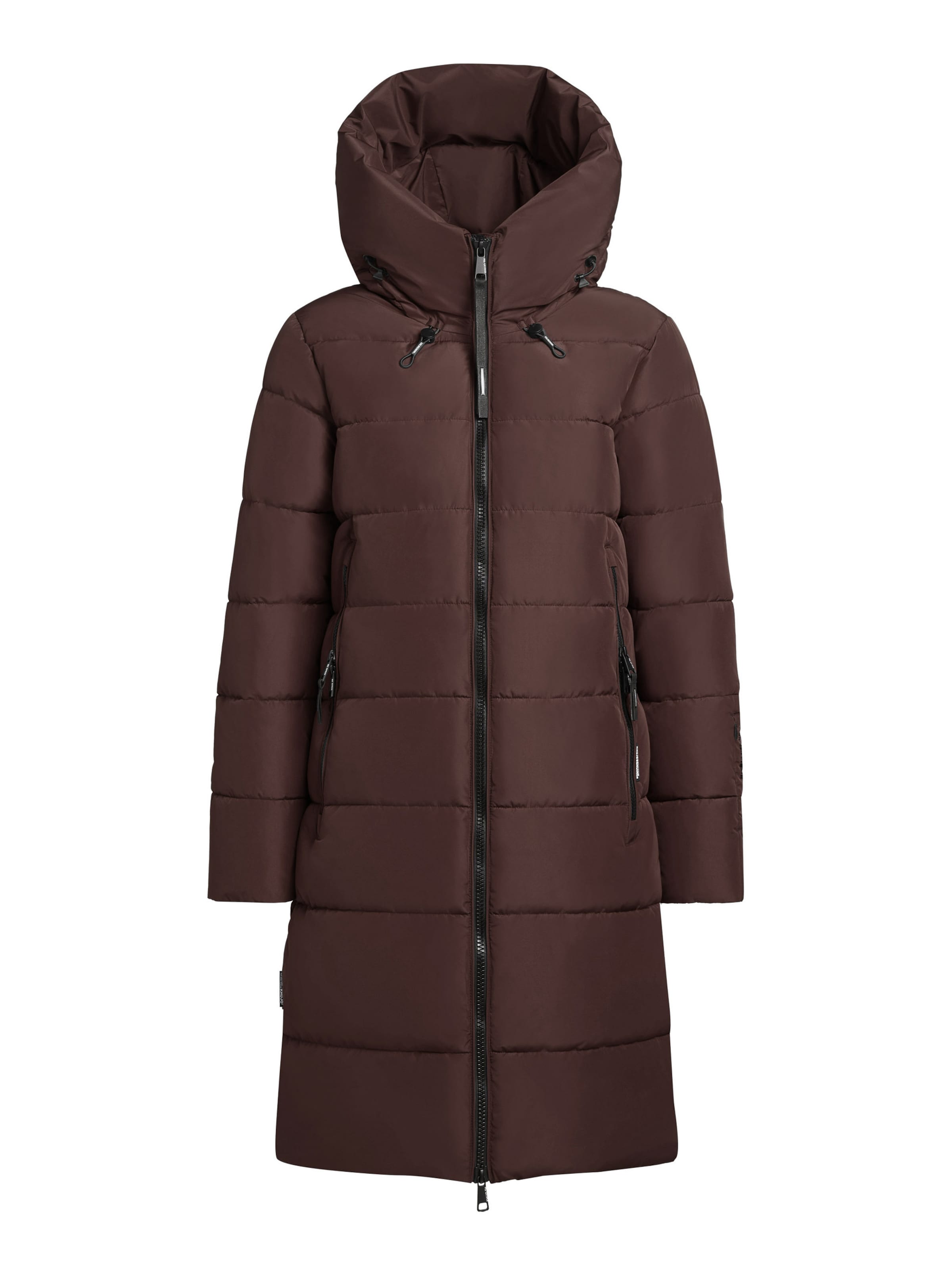 khujo Зимнее пальто 'Jilias5' в Коричневый: спереди