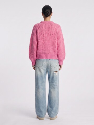americandreams Oversized Sweater 'Leonnie' in Pink