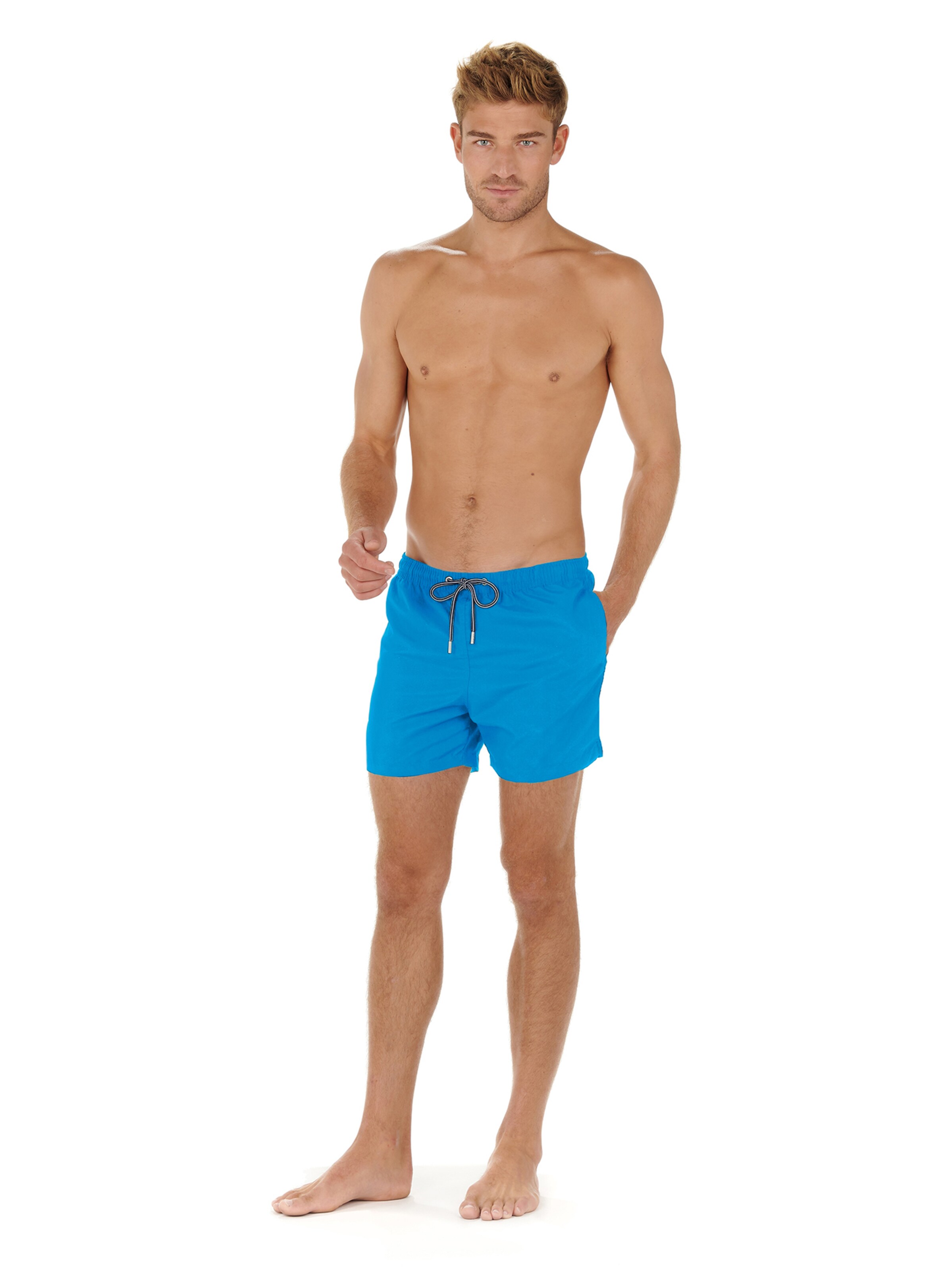 Shorts de bain ' Sea Life ' HOM en bleu