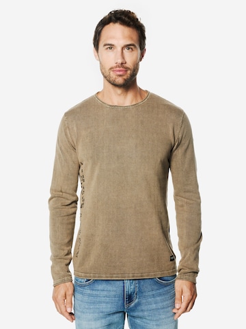 Maglietta di KOROSHI in marrone: frontale