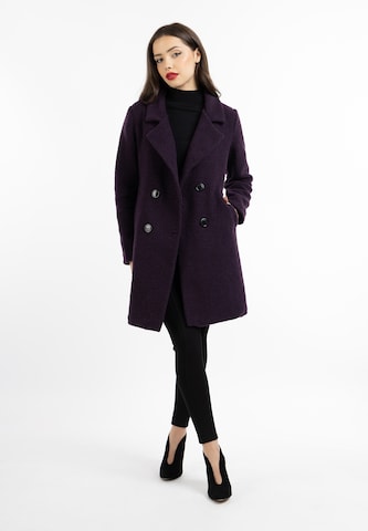 Manteau mi-saison faina en violet
