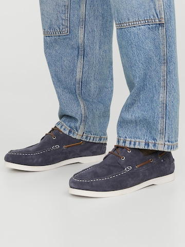 JACK & JONES Moccasins 'GOLDERS' in Blue