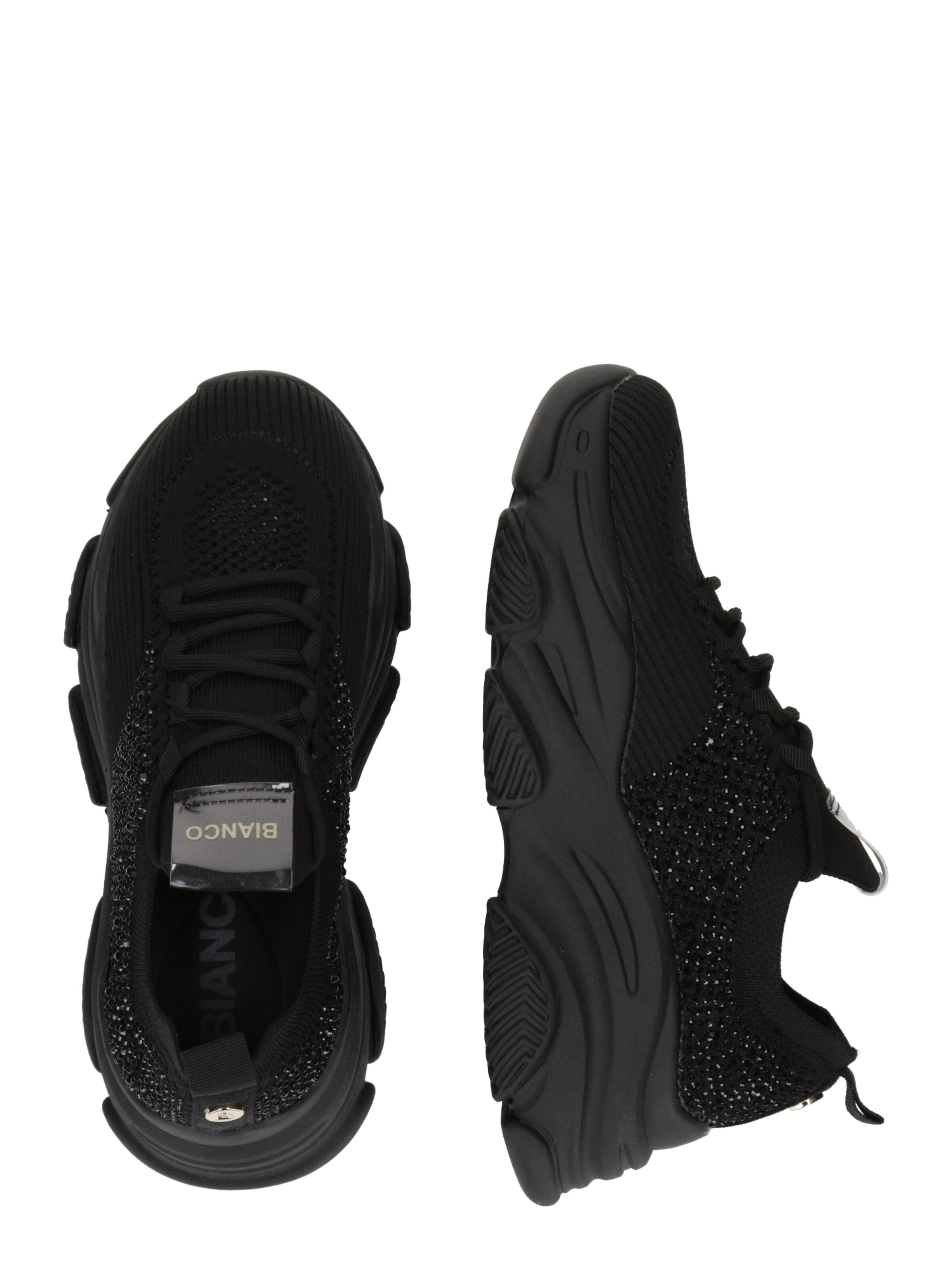 Bianco Platform trainers 'VEGAS' in Black