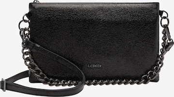 L.CREDI Clutch 'Madi' in Schwarz: predná strana