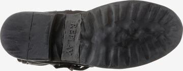 REPLAY Škornji | črna barva