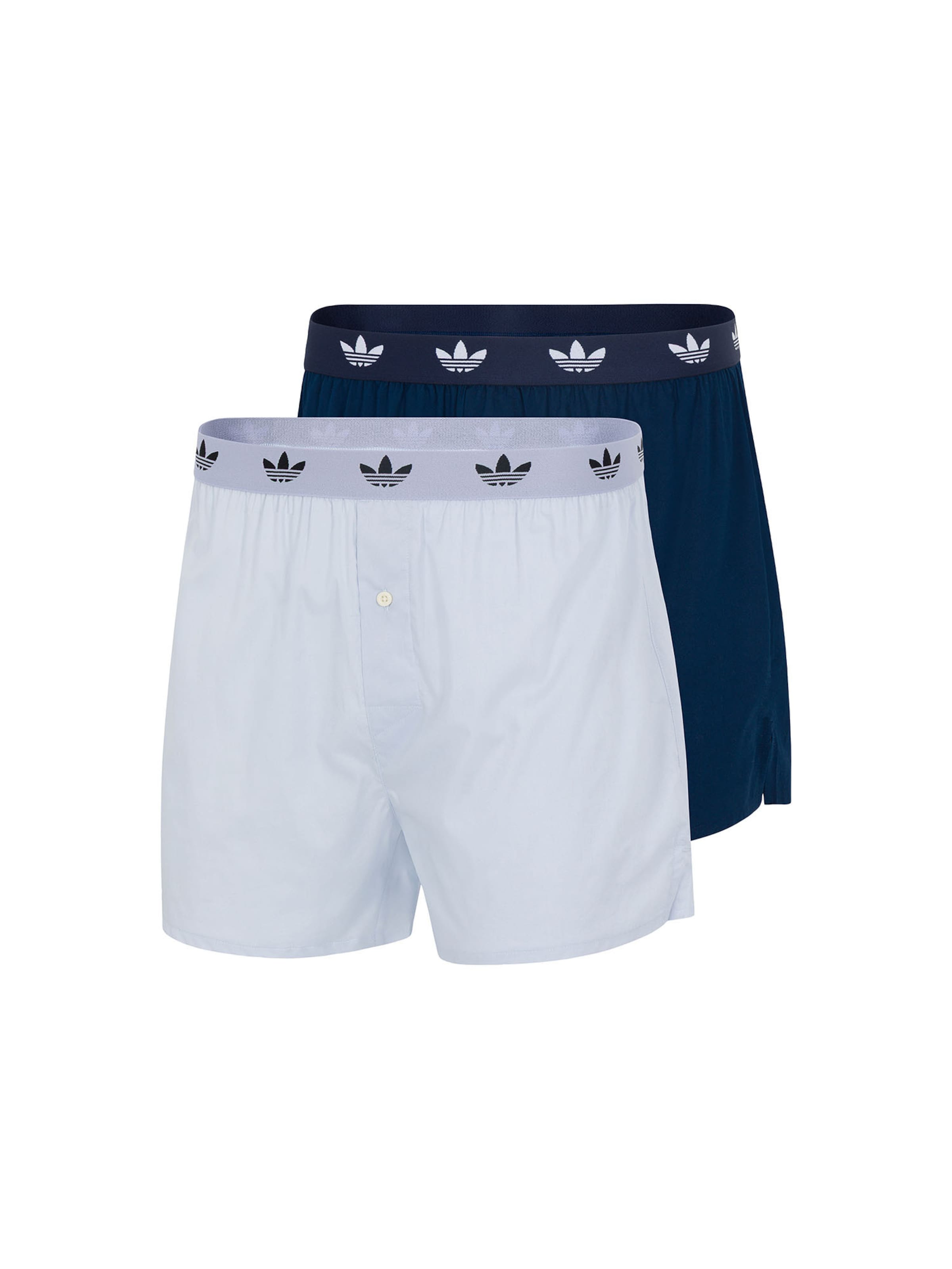 ADIDAS ORIGINALS Boxershorts ' Comfort Cotton Woven ' in Blauw: voorkant
