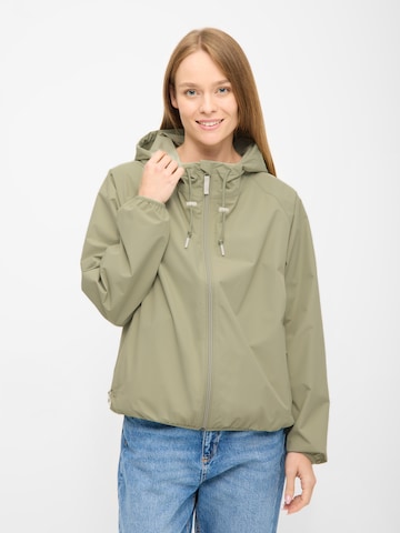 Derbe Performance Jacket 'Packby' in Green: front