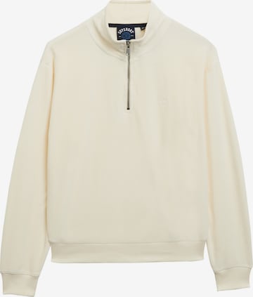 Sweat-shirt Superdry en blanc : devant