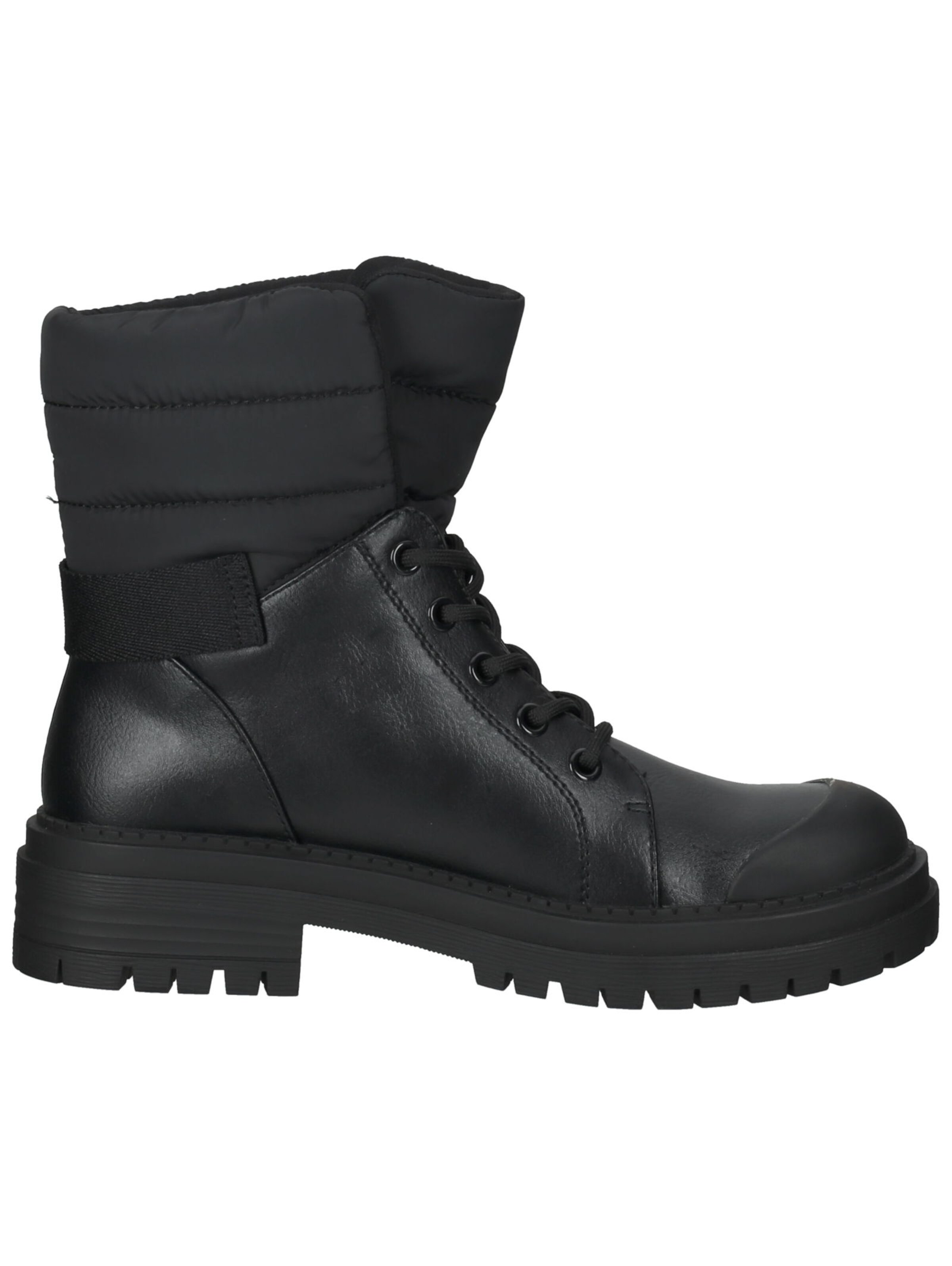 LA STRADA Schnürstiefelette in Schwarz
