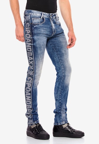 CIPO & BAXX Slimfit Jeans in Blau