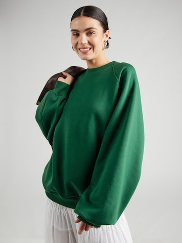 WEEKDAY Sweatshirt 'Viva' in Grün: Vorderseite