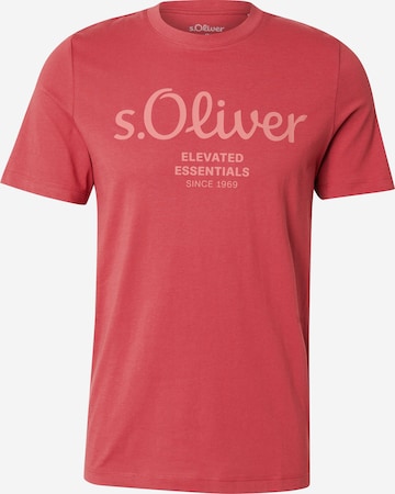 s.Oliver Shirt in Rot: Vorderseite