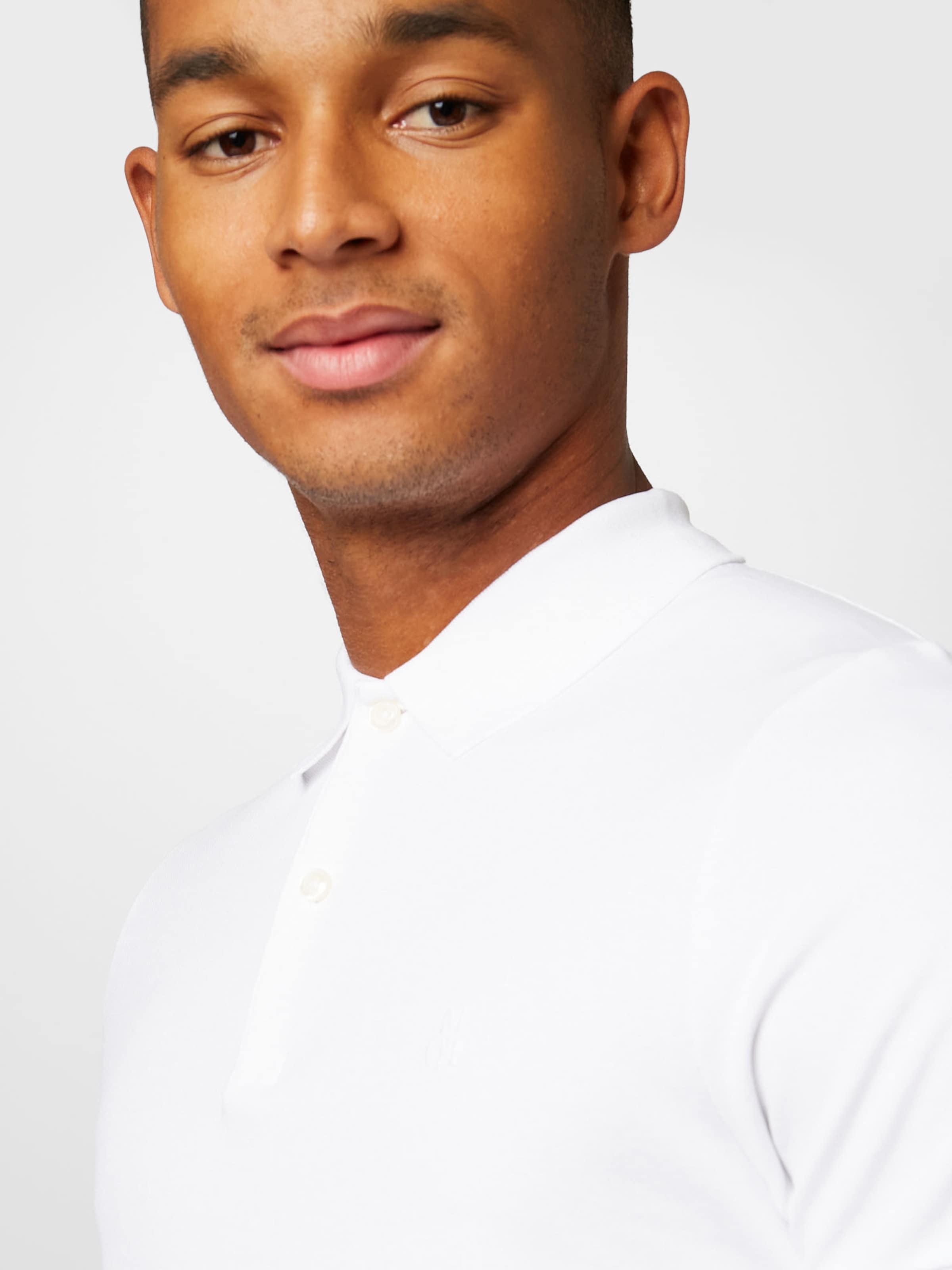 【送料&関税込】MSGM White Polo With Classic Collar And Logo MSGM logo-embroidered Polo Shirt | White | FARFETCH