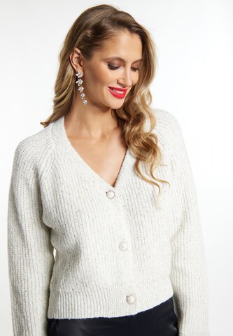 Cardigan faina en blanc