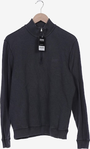 BOSS Black Sweater M in Grau: Vorderseite