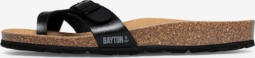 BaytonNatikače s potpeticom - crna boja: prednji dio