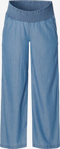 Esprit Maternity Wide Leg Hose in Blau