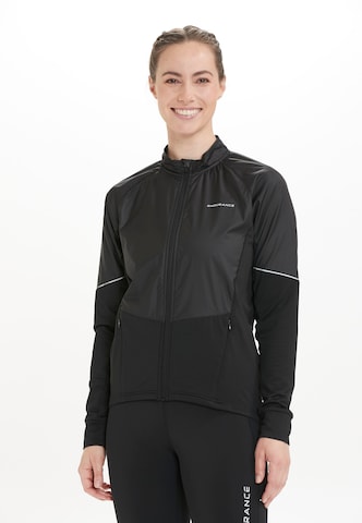 ENDURANCE Athletic Jacket 'Duo-Tech' in Black: front