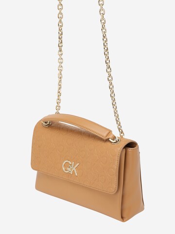 Calvin Klein Umhängetasche in Beige: predná strana