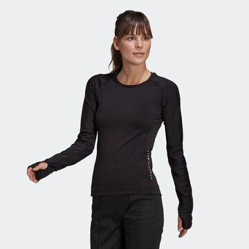 ADIDAS SPORTSWEAR Functioneel shirt in Zwart: voorkant