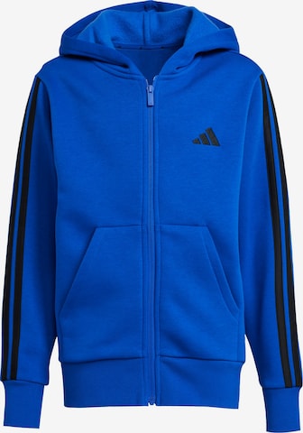 ADIDAS SPORTSWEAR Sportsweatjacke 'Essentials' in Blau: Vorderseite