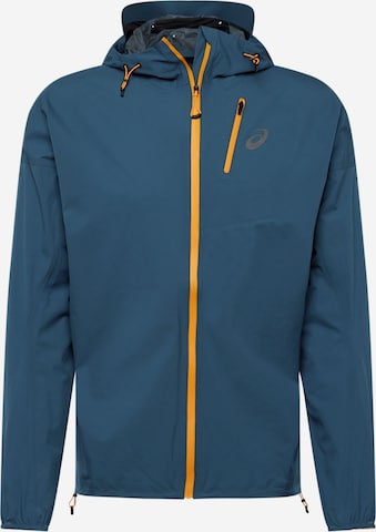 Veste de sport 'Fujitrail' ASICS en bleu : devant