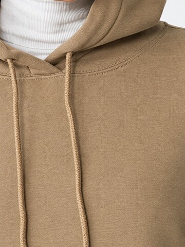 Sweat-shirt Ethiquet en marron