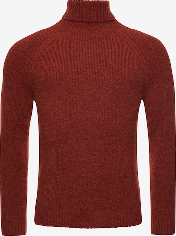 Superdry Sweater in Red: front