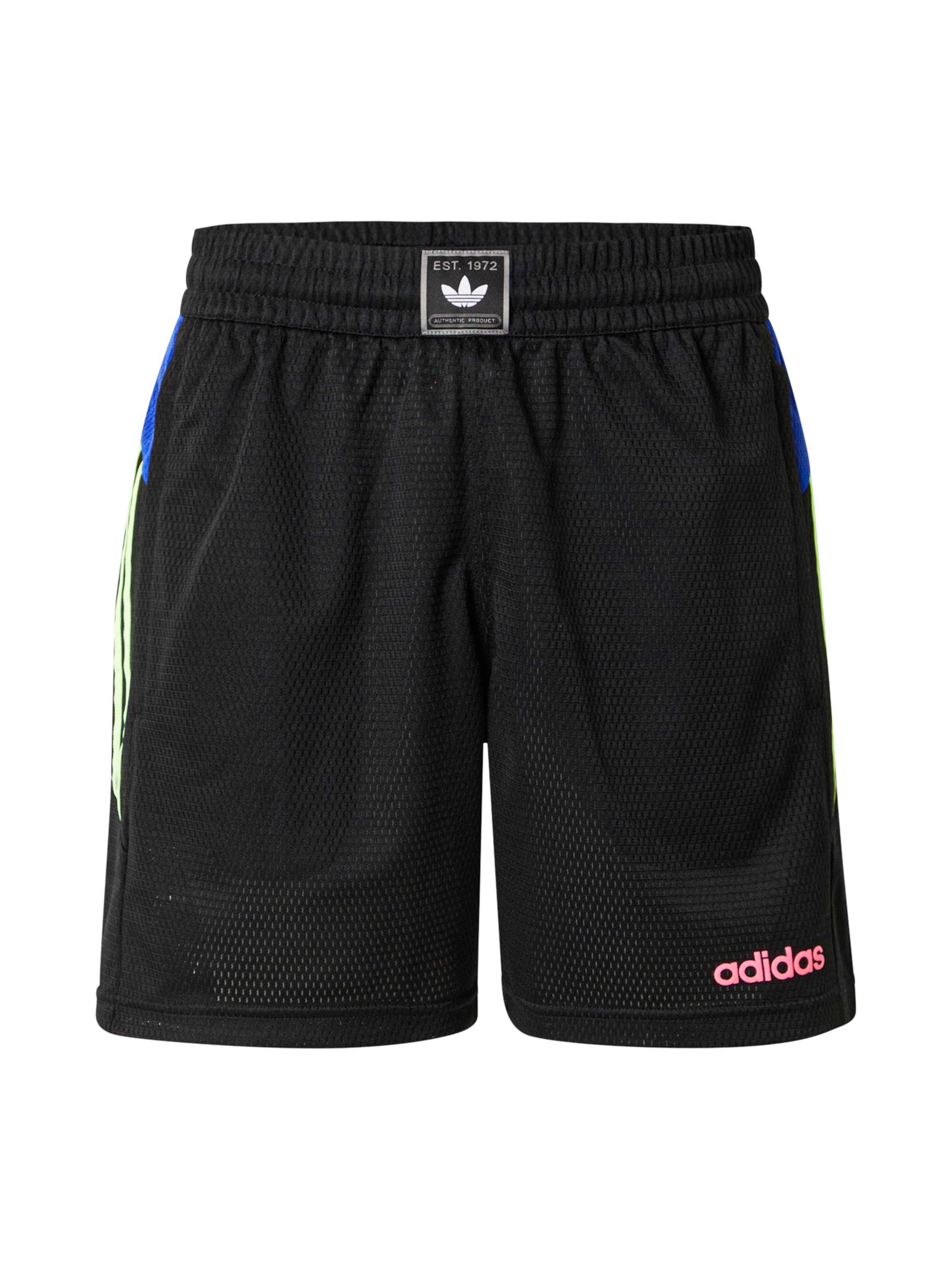 ADIDAS ORIGINALS Nohavice '96' - kráľovská modrá / svetlozelená / svetloružová / čierna, Produkt