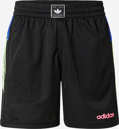 Kelnės '96' iš ADIDAS ORIGINALS, spalva – sodri mėlyna („karališka“) / šviesiai žalia / šviesiai rožinė / juoda, Prekių apžvalga