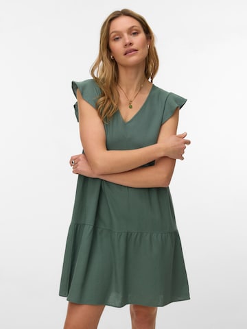 Abito estivo 'VMMYMILO' di VERO MODA in verde: frontale