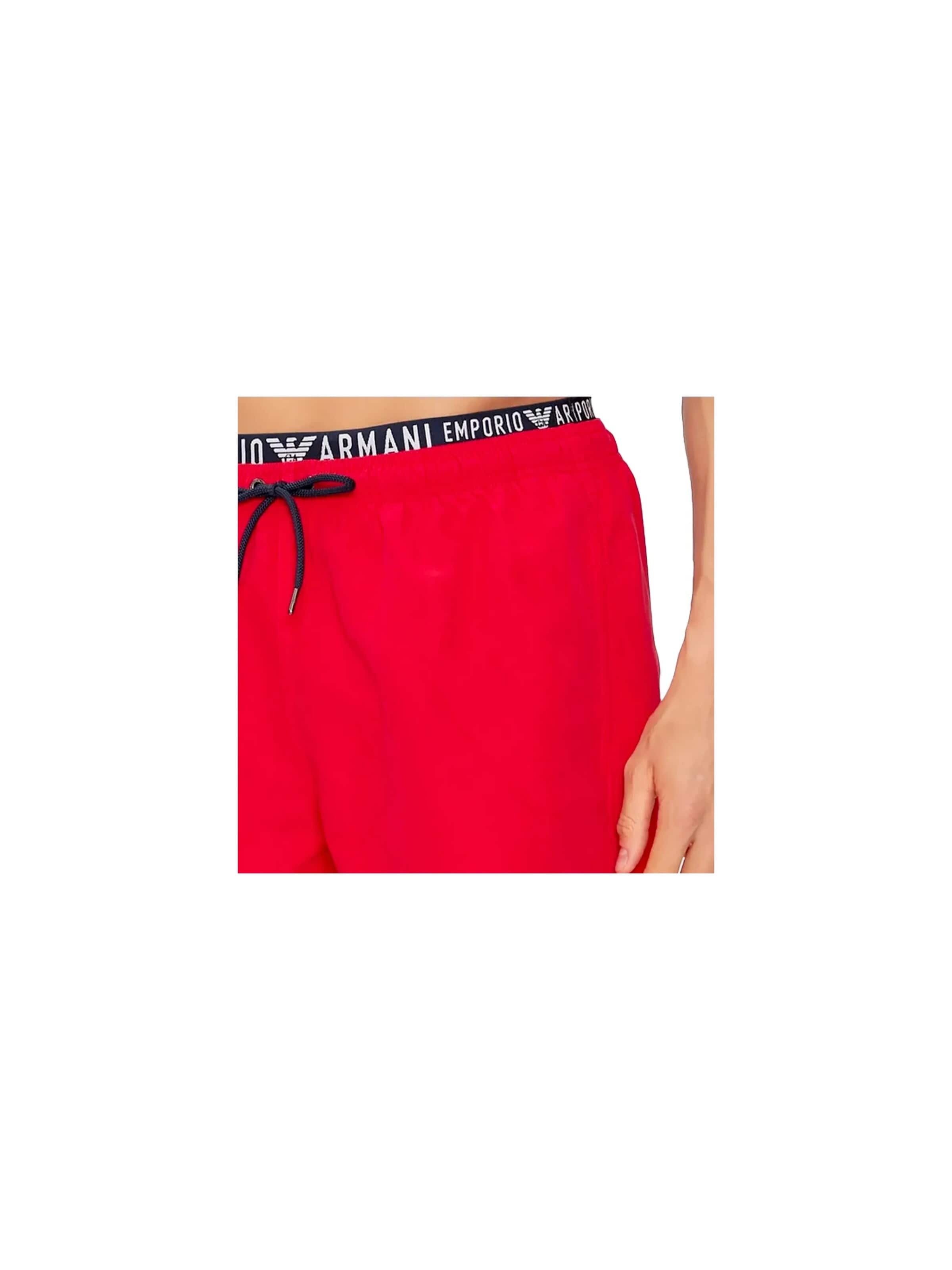 Shorts de bain 'Eagle' ARMANI en rouge